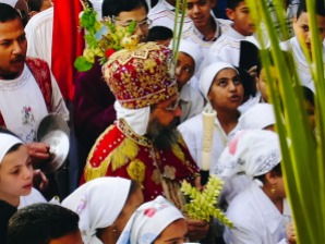 Photo: Chinese Delegation, Palm Sunday procession in Sarakna.